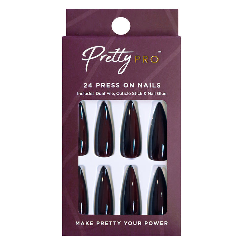 Press On False Nails Chocoholic 24pcs